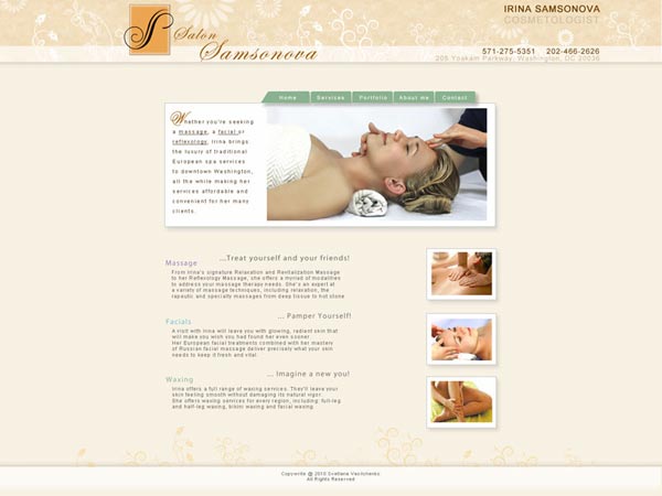 Salon Website
